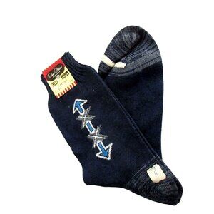 Vintage Bear Brand Hosiery Mens Sport Sox Size 11 Dress